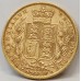 AUSTRALIA 1873 . ONE 1 SOVEREIGN . SYDNEY . GOLD